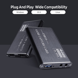 NK-S41 HDMI游戏采集卡USB3.0捕获HDMI 4Kp60兼容PS4/开关/相机/录制/实时流黑色 - Product Image 6