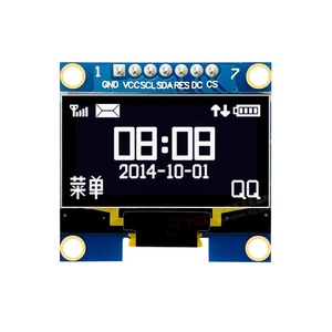 1,3 Zoll 128x64 oled Modul 7-poliges monochromes LCD-Display für arduin0 Diy Kit