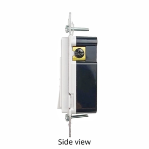 Decora Digital Dimmer White With Large Paddle <strong>Switch</strong> for Broader Dimming Ultra- Smooth Control - Product Image 2