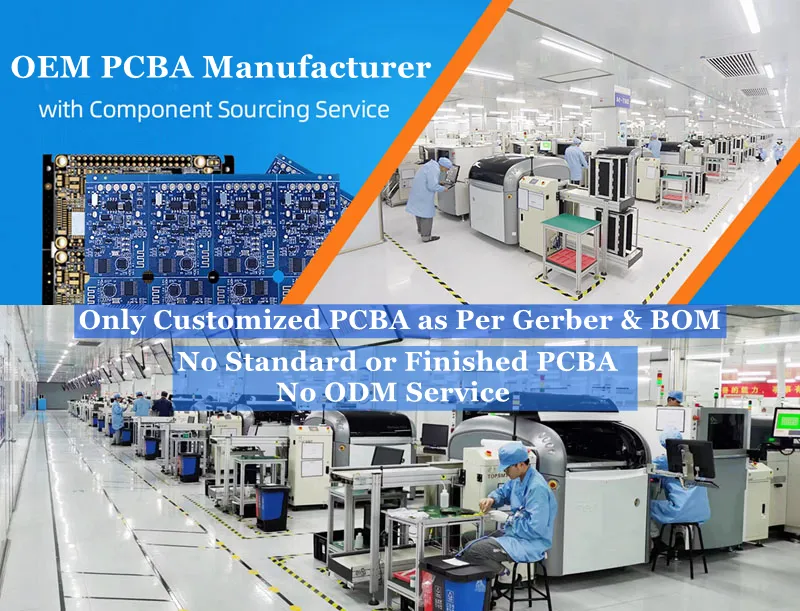China Fast Free Sample Mehr schicht ige Leiterplatten PCBA-Vertrags hersteller Kunden spezifische elektronische OEM-Leiterplatte baugruppe