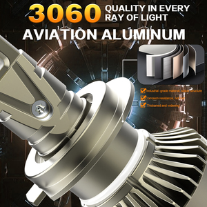 カスタマイズ130w13000LumenH11スマートアプリLEDヘッドライト車の電球高低ビームH4アプリ制御色温度LEDヘッドライト - Product Image 6