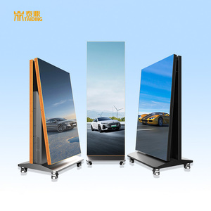 HD Moveable 4G Wifi USB <strong>Control</strong> Indoor Outdoor Floor Stand P1.8 P2 P2.5 Digital <strong>LED</strong> Poster <strong>Display</strong> <strong>Screen</strong> for Advertising - Product Image 3