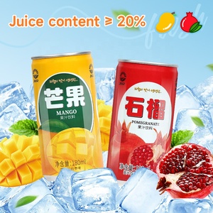 JIUR New Flavors 180mlマンゴーフルーツジュースフレーバージュースブランド最高のマンゴージュース販売