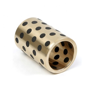 <strong>JDB</strong> High Strength Brass Graphite <strong>Bushing</strong> ID: 18-32mm Wear-resistant Oil-free Graphite <strong>Bushing</strong>. - Product Image 4