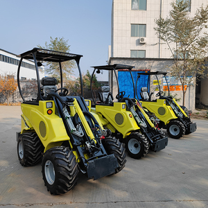 Rated <strong>Loading</strong> 850kg Mini Wheel Loader DY840 <strong>Container</strong> <strong>Unloading</strong> <strong>Machine</strong> Telescopic Wheel Loader - Product Image 6