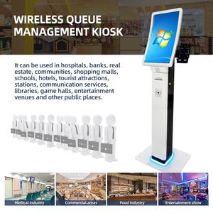 Custom <strong>Automatic</strong> <strong>Queue</strong> <strong>Manage</strong> <strong>System</strong> 23.6/32 Inch Capacitive Curved Touch Display Printer <strong>Queue</strong> Kiosk for Government Hall - Product Image 5