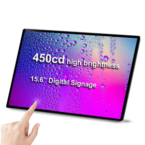 Цифровой сенсорный экран Signage Android дисплей 15 дюймов коммерческий сенсорный экран монитор Totem WiFi HDMI дисплей высокой яркости - Product Image 1