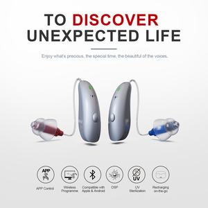 JINGHAODWシリーズ卸売セルフフィッティングOTCデジタルBluetoothBTE補聴器難聴デジタル充電式アプリプログラミング - Product Image 2