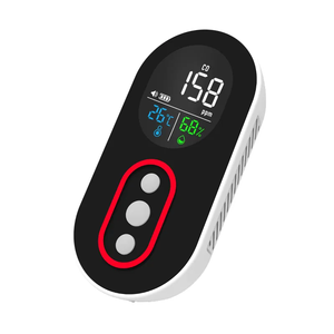 Detector de monóxido de carbono con pantalla digital 3 en 1 y sensor de temperatura/humedad LCD CO alarma para el hogar y los viajes - Product Image 3