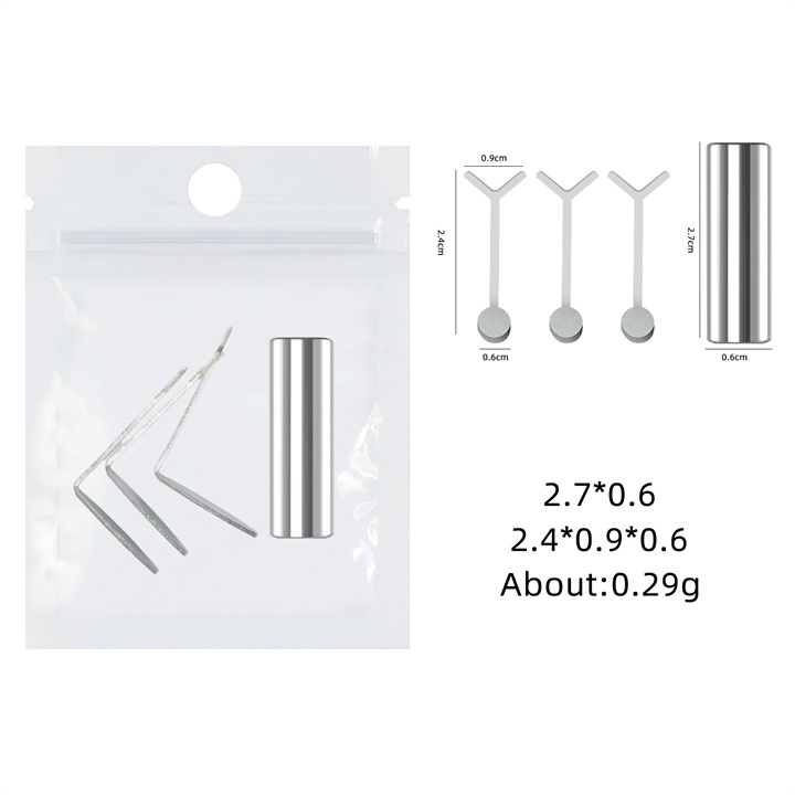Nail art Y-shaped big love 3pcs+1pcs large magnetic tool