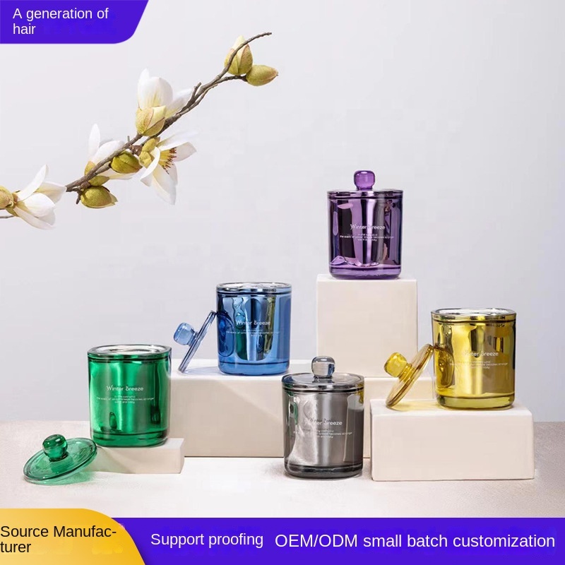 Şiir ve uzak yer renkli fincan soya balmumu aromaterapi mum ev yatak odası dekorasyon el hediye doğum günü hediyesi stokta toplu - Product Image 2