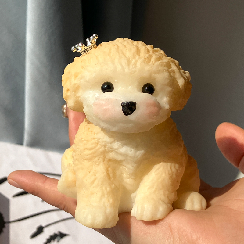 ตุ๊กตาหมาน้อยสีเหลือง
