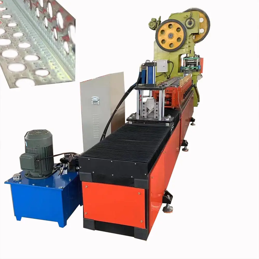 Gypsum Board Ceiling Making Machine V Type L Shape Grid Roll Forming Machine From China