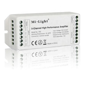 Rgbww Power repeater PA5 Milight mipboxer контроллер высокопроизводительная Светодиодная лента PWM сигнал 5-канальный усилитель - Product Image 5
