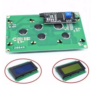LCD2004 I2C 2004 20x4 2004A Blauer/grüner Bildschirm HD44780 Zeichen LCD/mit seriellem IIC/I2C-Schnittstellenadaptermodul - Product Image 3