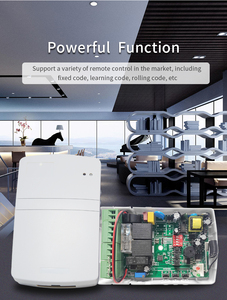 YET845 relais schalter 110/220v rollladen rohr motor controller 433mhz frequenz fernbedienung garage türöffner - Product Image 6