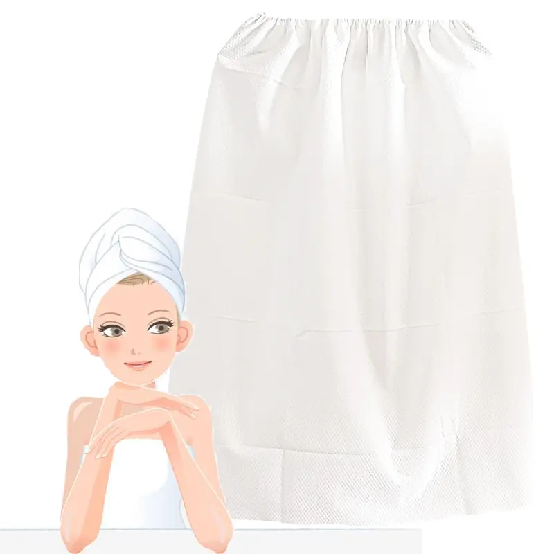 Producto de Spa grande, grueso, suave, una vez, Toalla de baño, bata de salón, albornoz desechable, bata envolvente de Spa, envoltura de salón de un solo uso