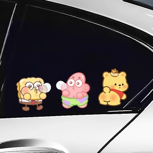 Custom Waterproof <strong>Car</strong> Stickers Printing Logo Cartoon Anime Vinyl Sticker Decorative PVC Magnet <strong>Decals</strong> - Product Image 1