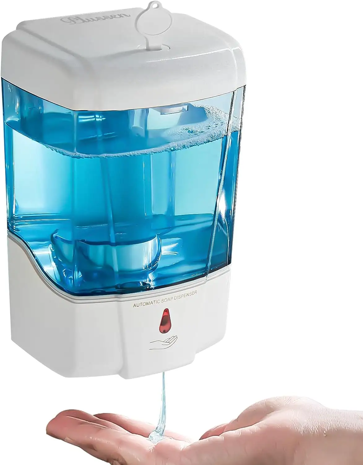 Dispensador automático de jabón de 600ml, dispensador de desinfectante de manos de montaje en pared, Gel líquido, dispensador de jabón de manos sin contacto para Hospital doméstico