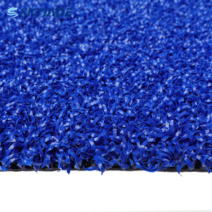 Thảm cỏ nhân tạo màu xanh với sự ủng hộ PU và thoát nước nhanh cho sân padel ngoài trời-sân cỏ tổng hợp bảo trì thấp - Product Image 5