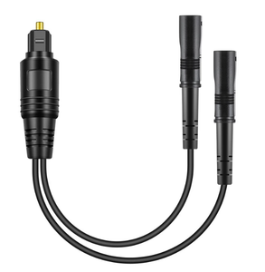 Divisor de Audio Digital 1x2 Toslink Divisor de Audio de fibra óptica Digital 1 entrada macho 2 salida hembra para cine en casa PS3/PS4 - Product Image 1
