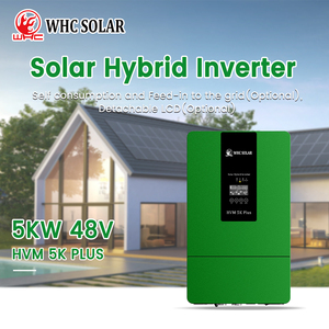Whc太阳能逆变器5000W混合太阳能逆变器功率纯正弦波离网太阳能并联混合逆变器 - Product Image 2
