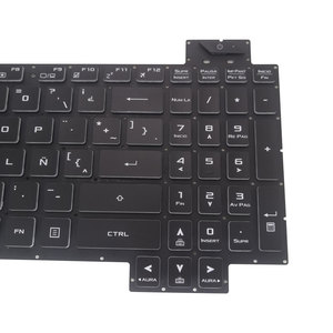 Teclado de ordenador portátil retroiluminado LA Latin para ASUS ROG GL704GV GL704GM GL704GW 0KN1-5B1LA21 Ordenadores Teclados portátiles - Product Image 3