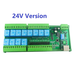 ETD8A12 DC 12V 2 IN1 12Ch Ethernet/RS485 modulo relè Modbus RTU TCP/IP UART scheda interruttore controller di rete - Product Image 5