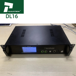 Paulkitson Dante Box DL16 Dante процессор преобразования аудио 16-канальный Dante аудиоинтерфейсный блок аудио звуковое оборудование - Product Image 1