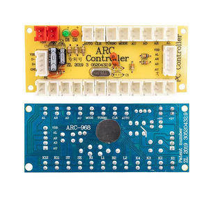 1player DIY <strong>Arcade</strong> Zero Delay <strong>USB</strong> Encoder to PC Joystick and Button for MAME &amp; Fight Stick <strong>Controls</strong> Encoder Board + Wire Cables - Product Image 2