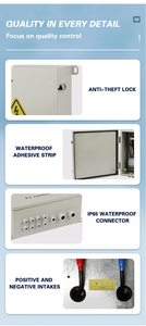 CKMINEIP65防水16ストリングアレイ1000VDC入力1出力240ACPVソーラーパネルシステム用パワーコンバイナーボックス - Product Image 3
