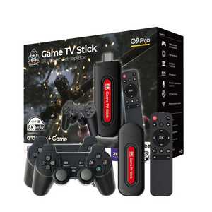 2025 Лидер продаж Yinzam Q9 Pro Android Game Box, PS1/PSP эмулятор 8K Ультра HD HDMI выход портативный дизайн с дорожным чехлом - Product Image 1