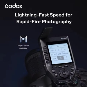 GODOX FT433 TTL ทริกเกอร์แฟลชไร้สายสำหรับ Sony สำหรับ Nikon สำหรับ Canon สำหรับการควบคุมแอปบลูทูธความถี่433MHz - Product Image 3