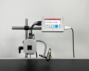 2022 più recente 25.4mm 50mm data di scadenza variabile codice QR numero serie macchina di codifica online automatica stampante a getto d'inchiostro per stampa in lotti - Product Image 1