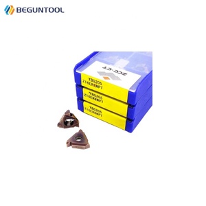 Inserto in carburo ZCC.CT 16ER 16IR 1.0 2.0 3.0 ISO 11W 14BSPT YBG205 inserti filettatura Z16ER Z16IR carburo di tungsteno lama ZCC - Product Image 2