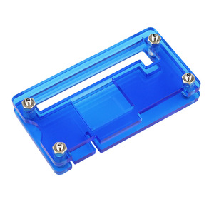 Aismartlink Raspberry Pi Zero Case Raspberry Pi zero W/WH astuccio in acrilico tre colori con dissipatore di calore - Product Image 3