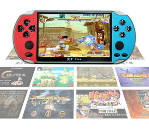 X7บวกคอนโซลเกม X7เกมมือถือคอนโซลวิดีโอเกมเกม X7บวก5.1นิ้วคอนโซลเกมมือถือ