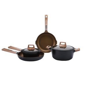 High Quality Customized Aluminum Die Casting Cookware <strong>Set</strong> Non Stick Cookware 10 Piece <strong>Set</strong> - Product Image 1