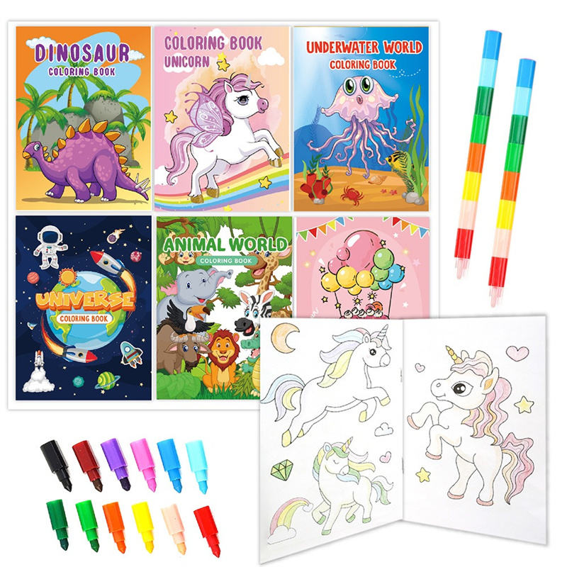 Colorful 6 book-12page