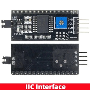 10pcs Serial Board Module Port IIC/<strong>I2C</strong>/TWI/SPI Interface Module <strong>1602</strong> LCD Display - Product Image 1