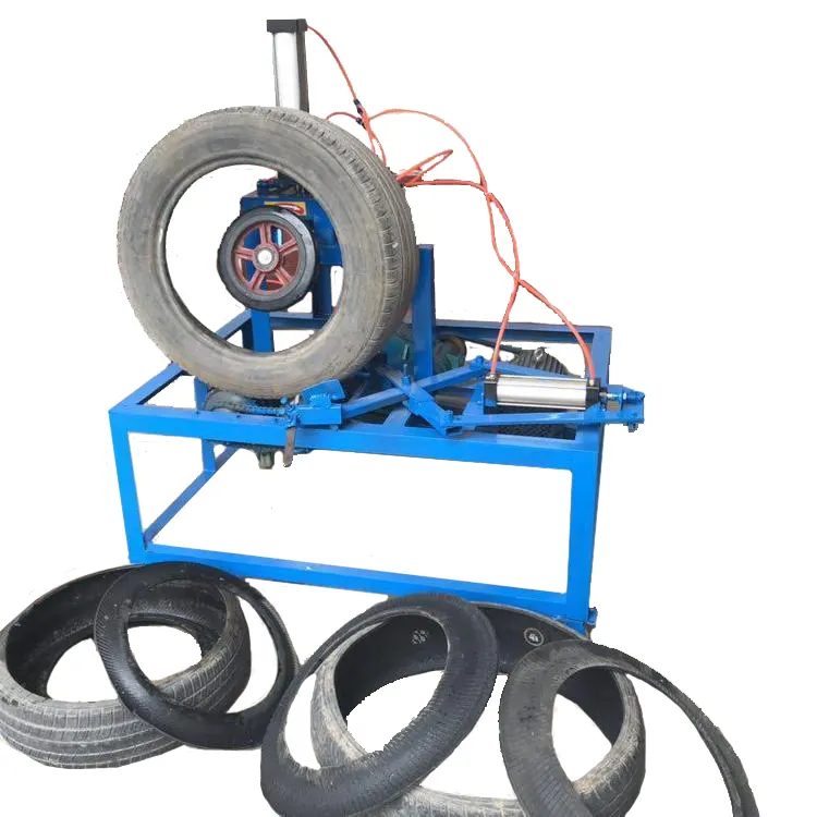 Macchina da taglio per la lavorazione della gomma per il riciclaggio dei pneumatici di scarto a basso prezzo