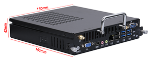 Mini PC de tamaño asiático, ordenador OPS de 10. ª generación, Comet Lake Core I3 I5 I7 1 * LAN 6USB para aula inteligente escolar - Product Image 2