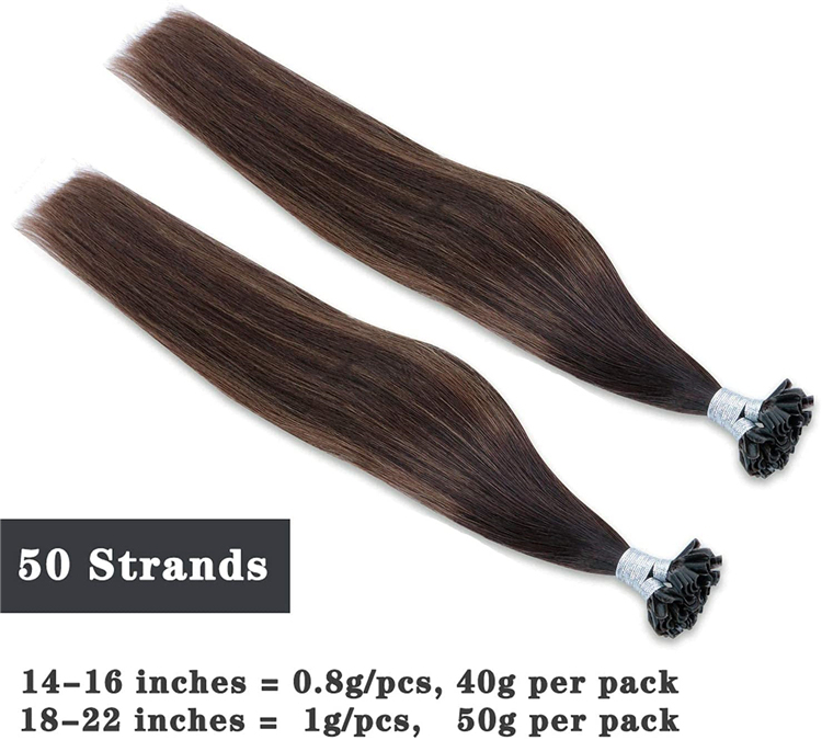 #B-262 Balayage Dark Brown to Golden Brown