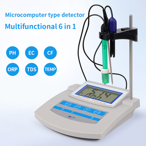 เครื่องตรวจจับ PHS-26C ดิจิตัล6อิน1เครื่องทดสอบคุณภาพน้ำแบบมัลติฟังก์ชันเครื่องมือทดสอบค่า pH สำหรับเพาะเลี้ยงสัตว์น้ำ
