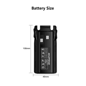 Hochwertige Original batterie Baofeng UV-82 Handheld Amateurfunk Wasserdicht Walkie Talkie Custom UV82 Ham Transceiver Lager