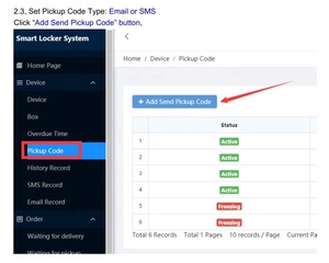 AITUOIoT Smart Parcel Delivery Locker Back-end Server Management <strong>Software</strong> Smart Locker <strong>Software</strong> - Product Image 1
