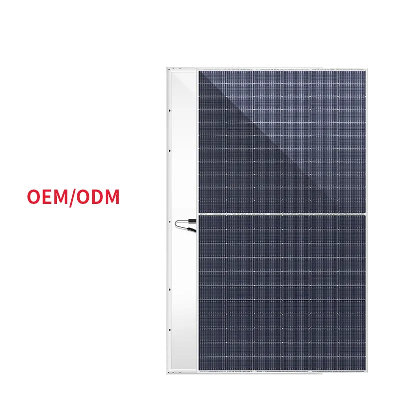 ODM/OEM 20GW 210mm 132 celle 670w Mono pannello solare modulo sistema solare 650W 660W