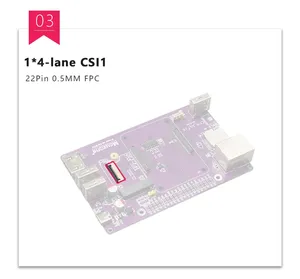 CM4-basierte Wifi6 WiFi 6E-Erweiterungskarte, Raspberry Pi-Rechen modul 4, Intel AX200 AX210 PCIe M.2 A Key Custom - Product Image 6