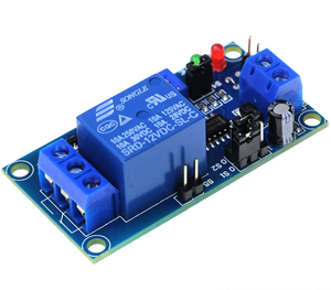 12V Normally Open Trigger <strong>Delay</strong> Switch Relay Module Electronic Components with <strong>Delay</strong> Circuit Timing Vibration Alarm Function - Product Image 4