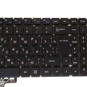 Teclado RU russo com teclas grandes para <span class=keywords><strong>notebook</strong></span> XN38 XM342G, teclado de reposição